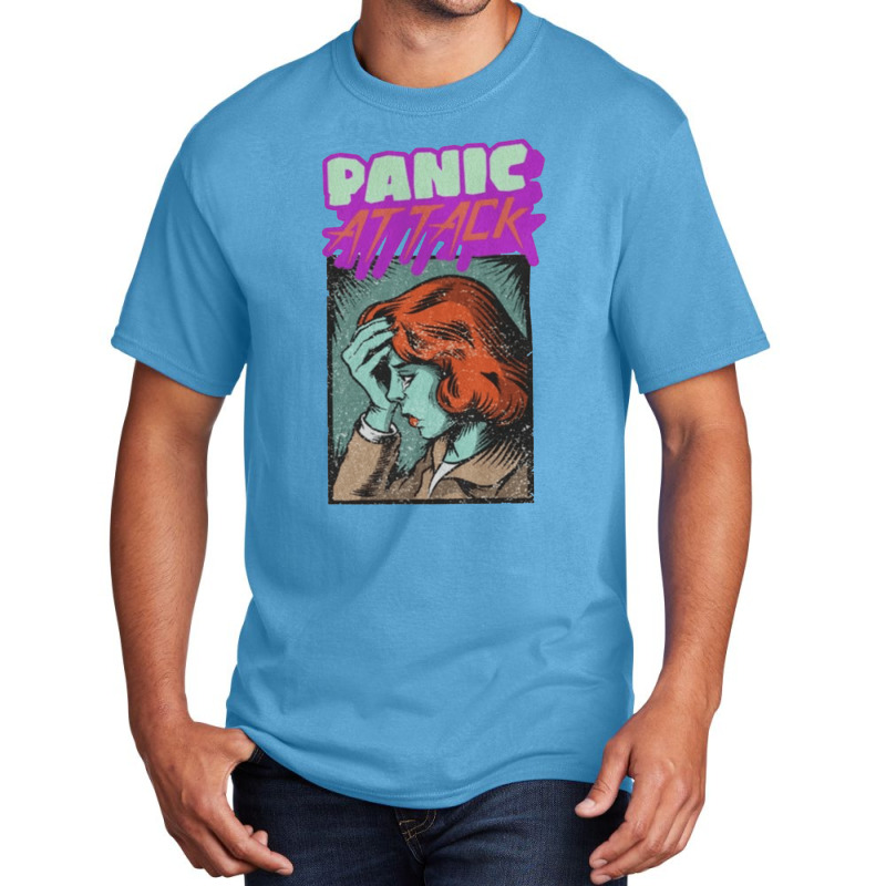 Panic Attack, Panic Attack Vintage, Panic Attack Art, Panic Attack Pai Basic T-shirt | Artistshot