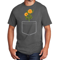 Marigold Flowers In Your Pocket T-shirt Basic T-shirt | Artistshot