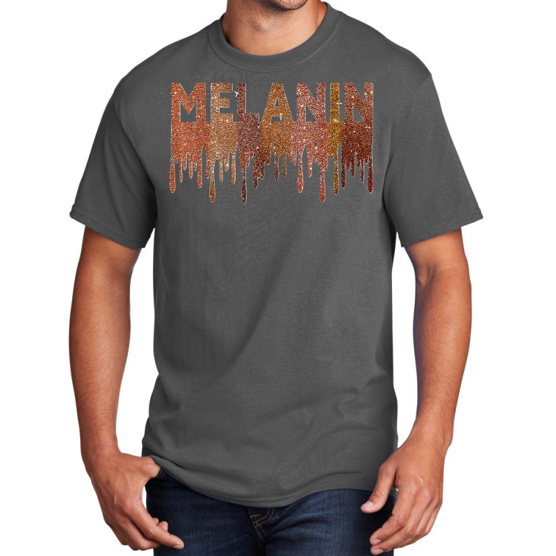 Drippin Melanin Black History Pride Black Lives Matter Blm T Shirt Basic T-shirt | Artistshot