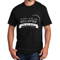 Total Solar Eclipse 2017 Shirt Molalla, Oregon Souvenir Basic T-shirt | Artistshot