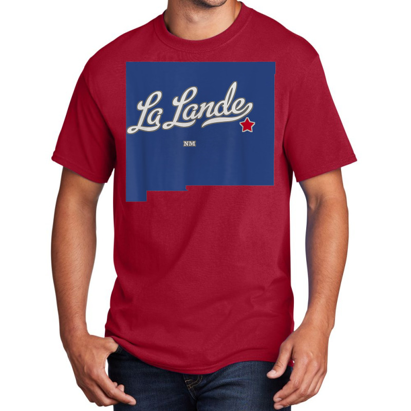 La Lande New Mexico Nm Map T Shirt Basic T-shirt | Artistshot