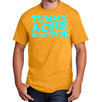 Tummy Ache Survivor Stomach Ache Ibs Retro 70's Design T Shirt Basic T-shirt | Artistshot