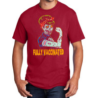 Fully Vaccinated, Vaccinated Zombie, Pro Vaccination Halloween, Fully  Basic T-shirt | Artistshot