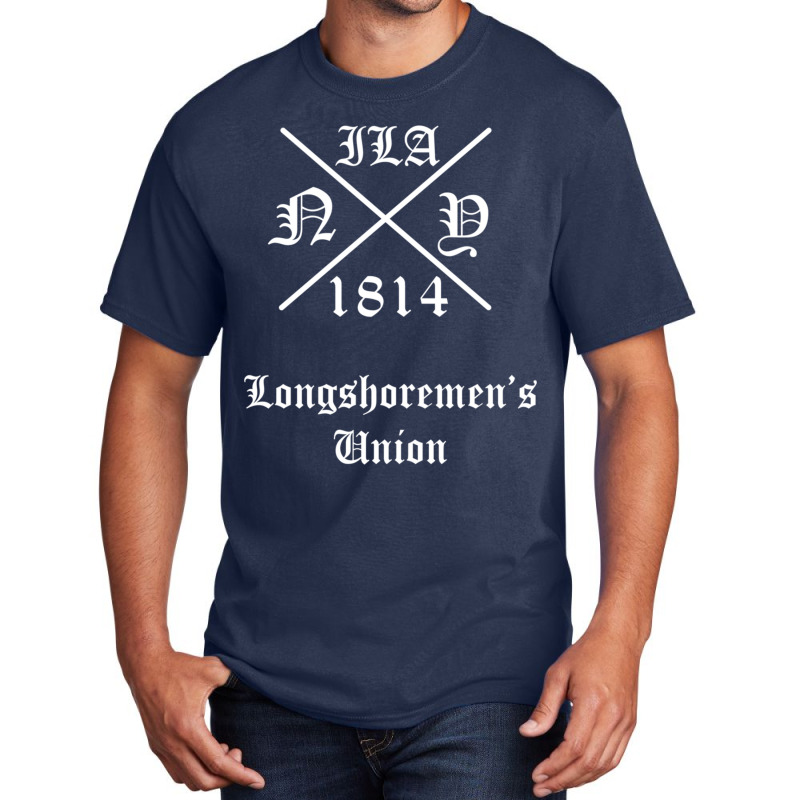 Longshoremen's Union 1814 New York Longshoreman Pullover Hoodie Basic T-shirt | Artistshot