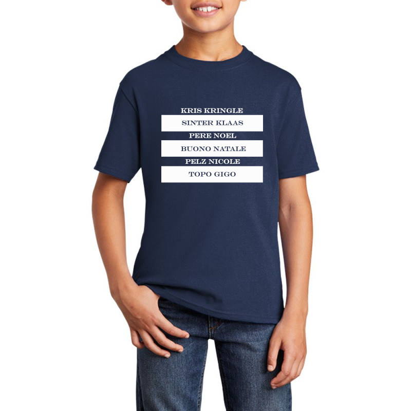 Kris Kringle Sinter Klaas Topo Gigo Basic Youth T-shirt | Artistshot