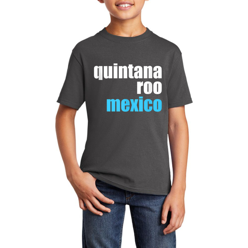 Quintana Roo Shirt Yucatan Cancun Mexico Cruise Souvenir Tank Top Basic Youth T-shirt by cm-arts | Artistshot