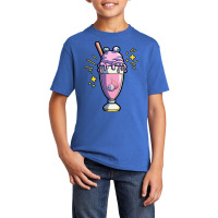 Newest Goth Retro Rock Pos T  Shirt Milkshake And Monster Eyes Pastel Basic Youth T-shirt | Artistshot