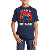 Kart Racing Go Kart Racer Gokart Racetrack Race Basic Youth T-shirt | Artistshot