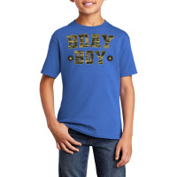 Camouflage Birthday Military Soldier Bday Boy Celebration T Shirt Basic Youth T-shirt | Artistshot