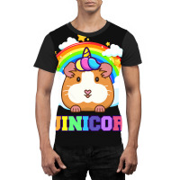 Guinea Pig Shirts For Girls Guinea Pig Unicorn Gui Graphic T-shirt | Artistshot