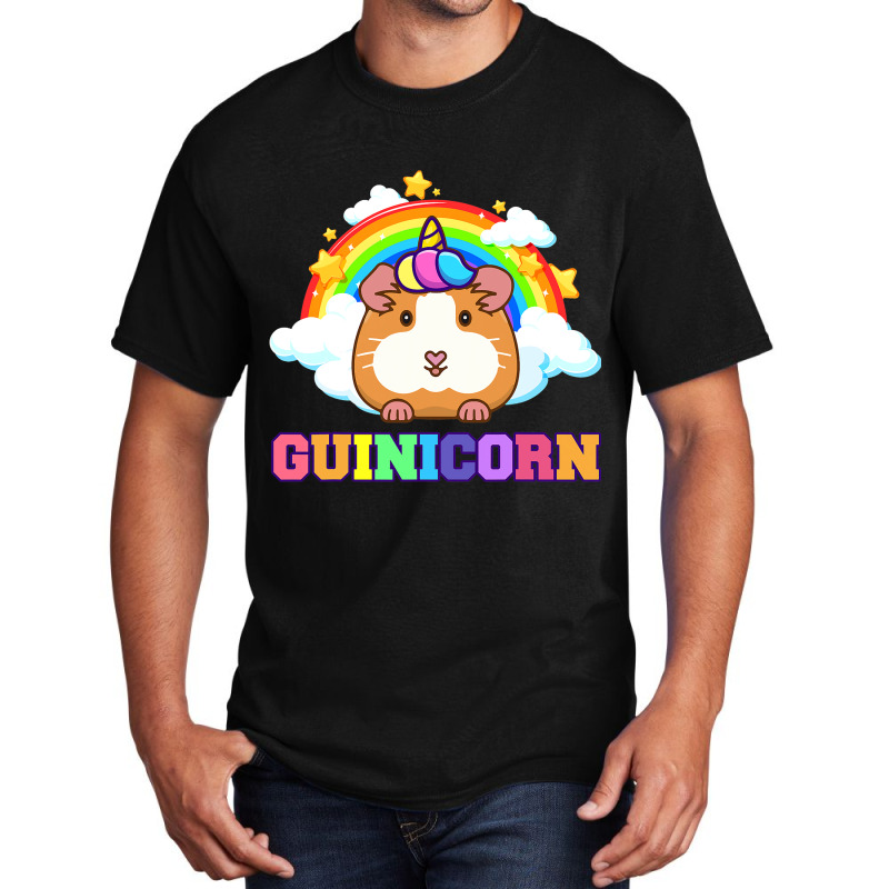 Guinea Pig Shirts For Girls Guinea Pig Unicorn Gui Basic T-shirt | Artistshot