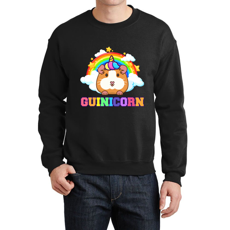 Guinea Pig Shirts For Girls Guinea Pig Unicorn Gui Crewneck Sweatshirt | Artistshot