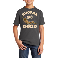 Shofar So Good Rosh Hashanah T Shirt Basic Youth T-shirt | Artistshot