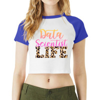 Data Scientist Life Hippie Raglan Crop Top | Artistshot