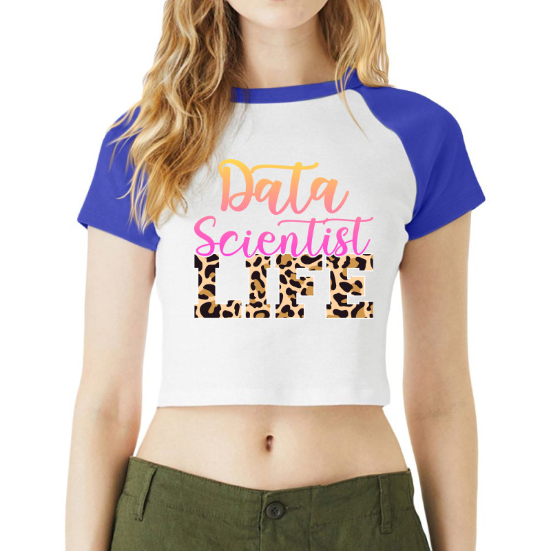 Data Scientist Life Hippie Raglan Crop Top by murviepapyiy | Artistshot