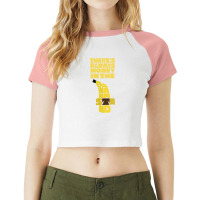 Theres_s Always Money In The Banana Stand - Arrest Raglan Crop Top | Artistshot