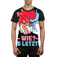 How The Last Unicorn Fans Funny Unicorn Dino Costu Graphic T-shirt | Artistshot