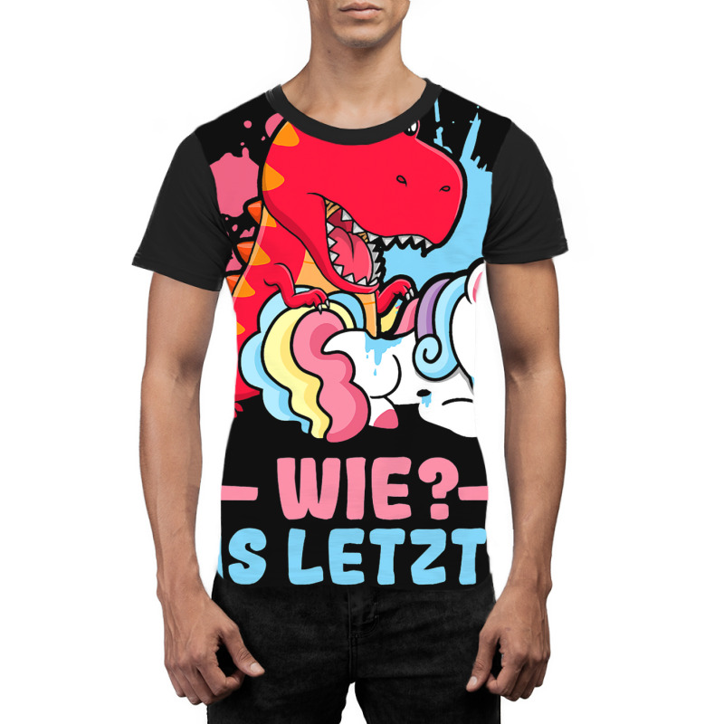 How The Last Unicorn Fans Funny Unicorn Dino Costu Graphic T-shirt | Artistshot