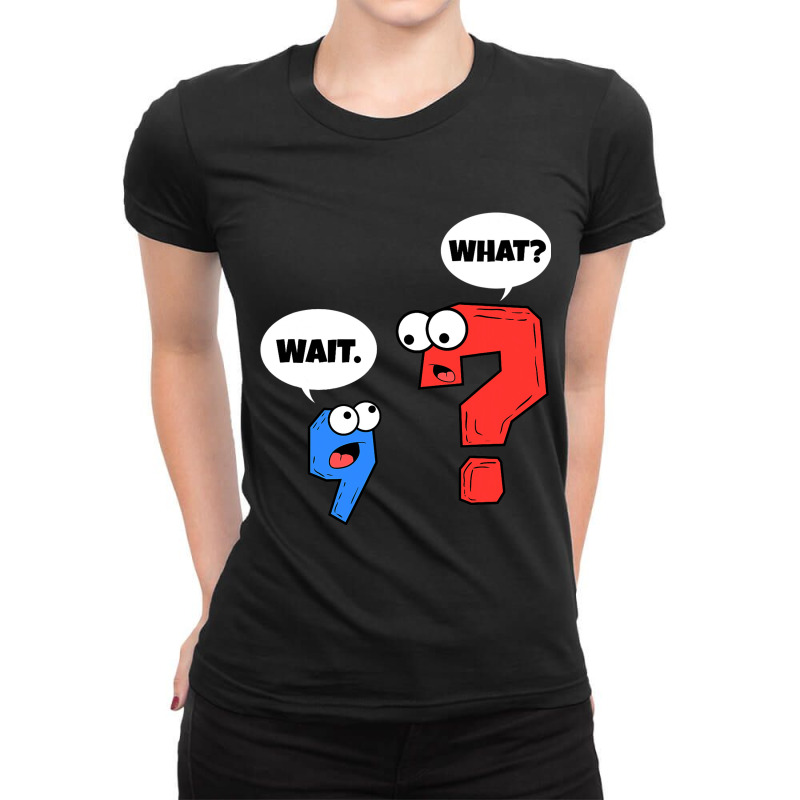 Grammar Punctuation Teacher Writer Ladies Fitted T-Shirt by Upsunshine | Artistshot