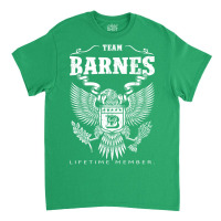 Barnes Lifetime Member Classic T-shirt | Artistshot