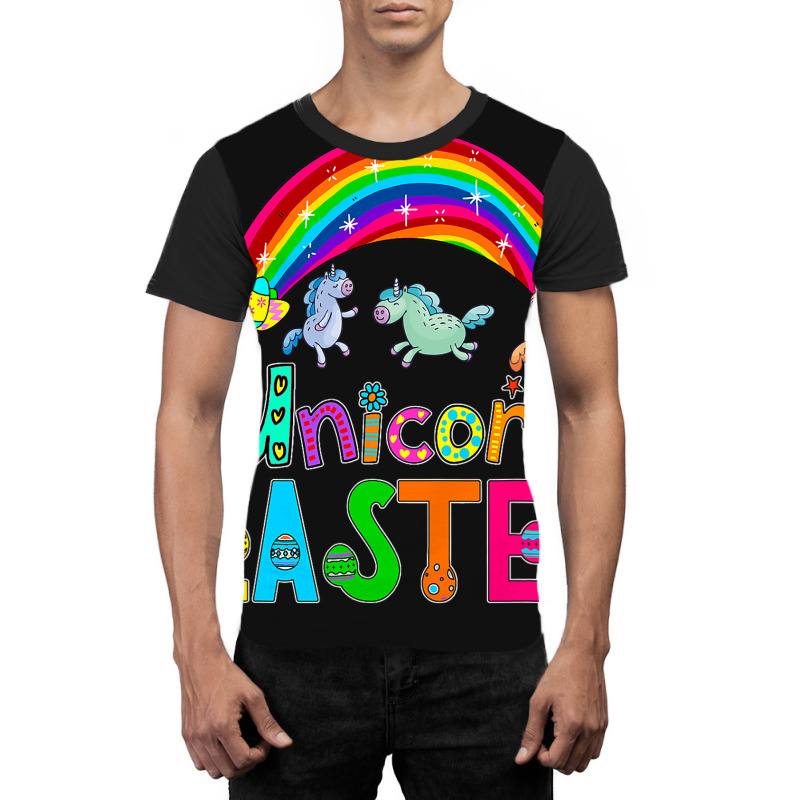 Funny Family Unicorn Kids Easter Egg Hunt For Unic Graphic T-shirt | Artistshot