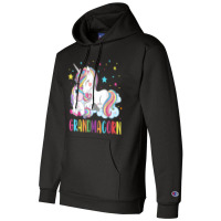 Grandmacorn Unicorn Costume Grandma Mom Mothers Da Champion Hoodie | Artistshot