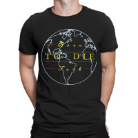 Borntodie  Globe Earth Mapping T-shirt | Artistshot