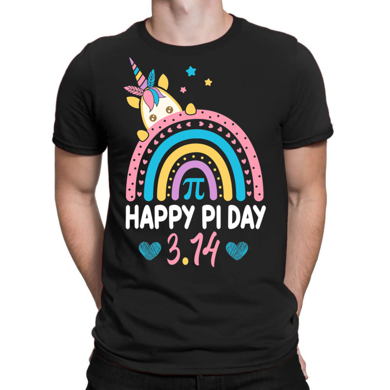 Happy Pi Day Math Teacher School Kids Rainbow Unic T-shirt | Artistshot