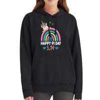 Happy Pi Day Math Teacher School Kids Rainbow Unic Vintage Hoodie | Artistshot