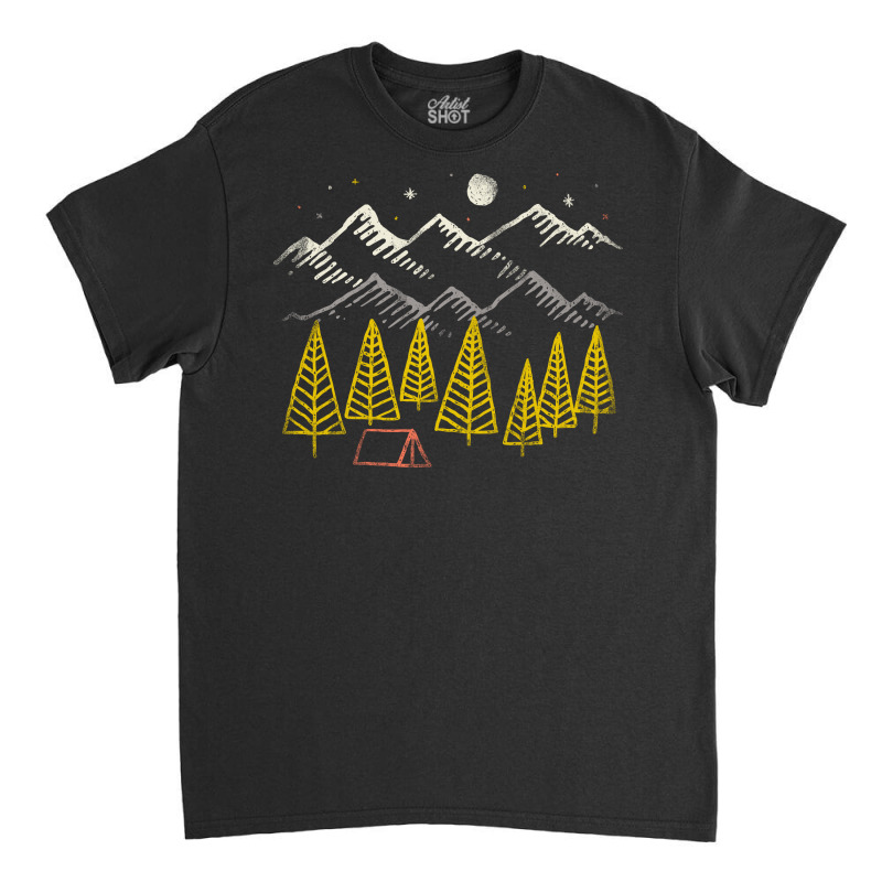 Camp Forest Classic T-shirt by Quilimo | Artistshot