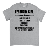 Super February Girl Classic T-shirt | Artistshot