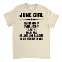 Super June Girl Classic T-shirt | Artistshot