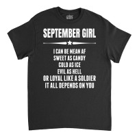 Super September Girl Classic T-shirt | Artistshot