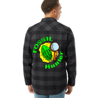 Funny Fossil For Hunter Geologist Hunting Flannel Shirt | Artistshot