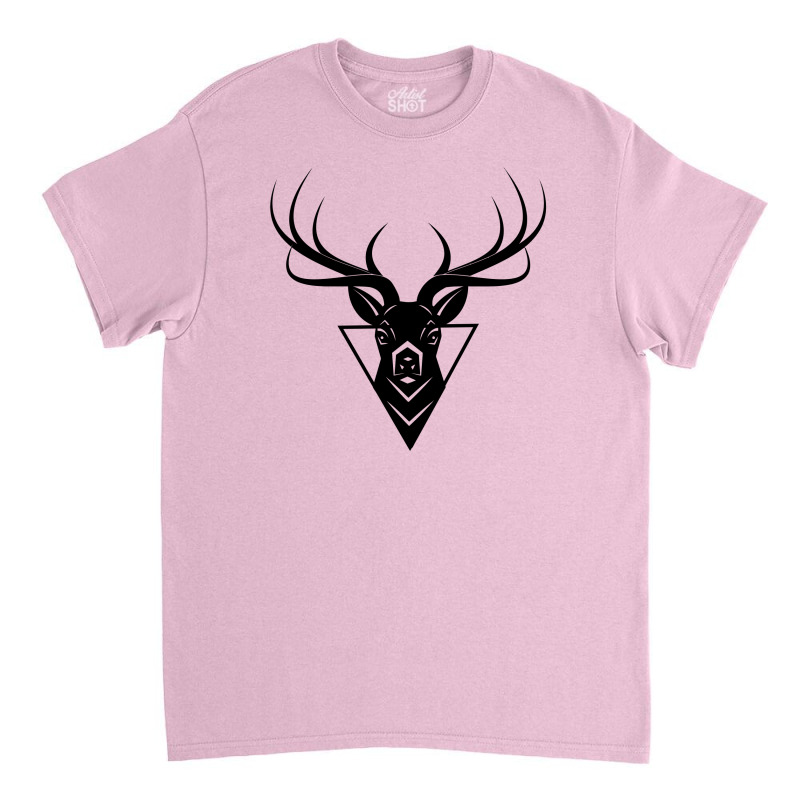 Deer Head Vector Classic T-shirt | Artistshot