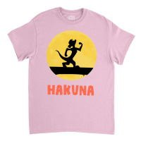 Silhouette Design Hakuna Classic T-shirt | Artistshot