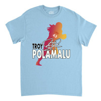 Troy Polamalu Silhouette Classic T-shirt | Artistshot