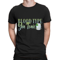 Hen Party Blood Type Gin Tonic Cocktail For Barten T-shirt | Artistshot