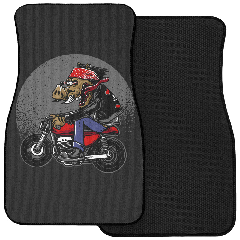 Hog Crazy Rider Front Car Mat | Artistshot