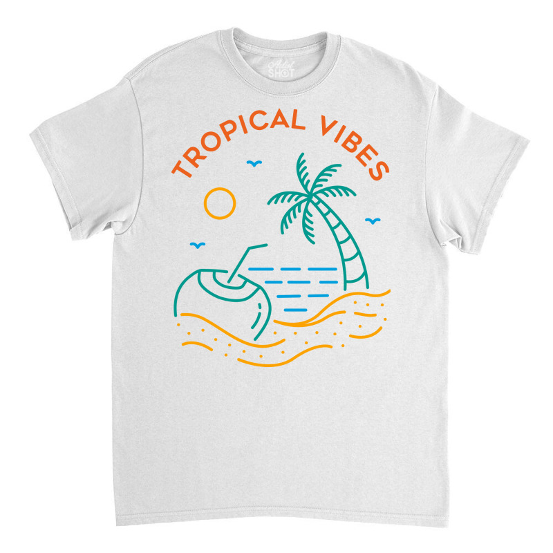 Tropical Vibes 2 Classic T-shirt by VEKTORKITA | Artistshot