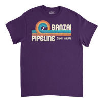 Banzai Pipeline   80's Graphic   North Shore Hawaii T Shirt Classic T-shirt | Artistshot