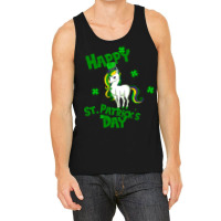 Happy St. Patricks Day Funny Unicorn For Boys And  Tank Top | Artistshot