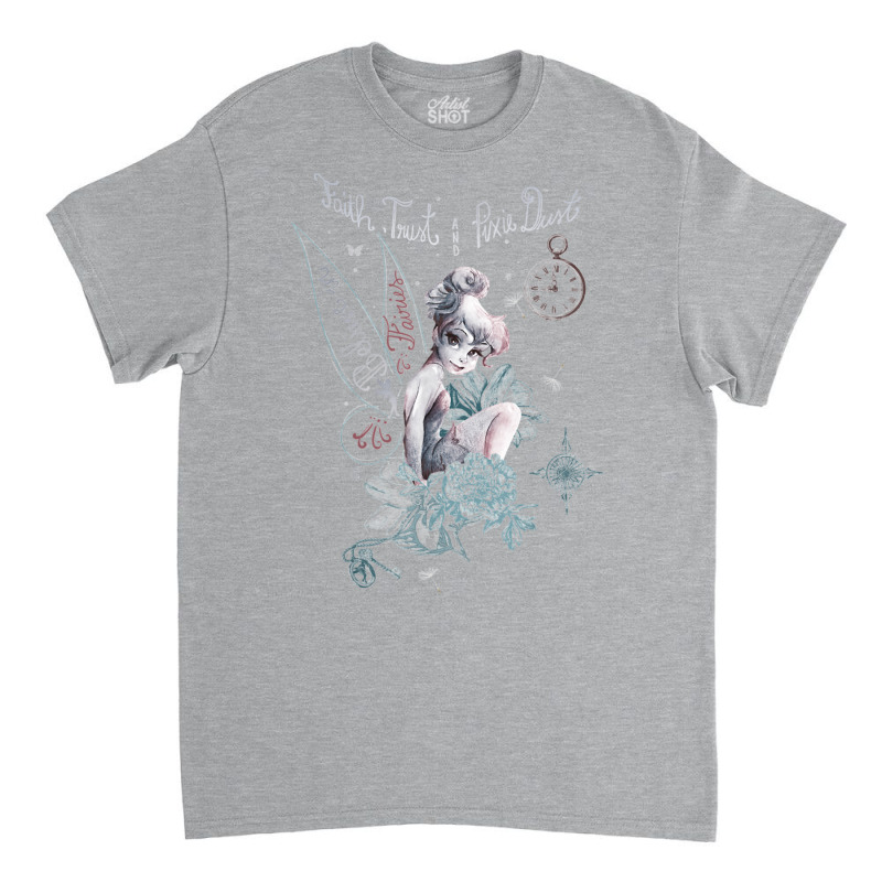 Tinkerbell Fairy Believe Fairies Faith Trust 1 Classic T-shirt by SaraBachmann | Artistshot