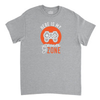 Here Is My Gamer Zone. Gaming Classic T-shirt | Artistshot