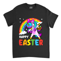 Happy Easter Magical Unicorn Squad Lenten Season H Classic T-shirt | Artistshot