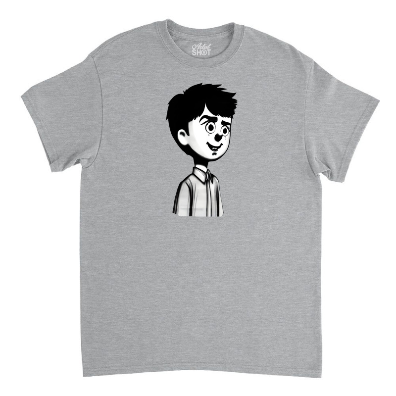 Moral Orel Fan Art B_amp_w Classic T-shirt by TinaPeterson | Artistshot