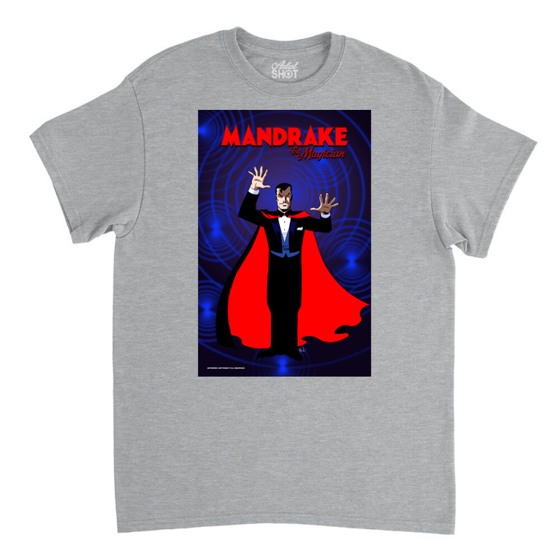 Mandrake The Magician Classic T-shirt by alsdekzatuq | Artistshot