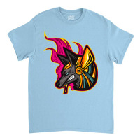 Anubis Egyptian God Anubis Face Kids Red Classic T-shirt | Artistshot