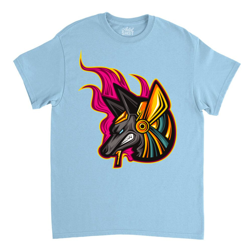 Anubis Egyptian God Anubis Face Kids Red Classic T-shirt by lickaibeaso | Artistshot