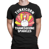 Funny Turkey Unicorn Animal Turkicorn Thanksgiving T-shirt | Artistshot